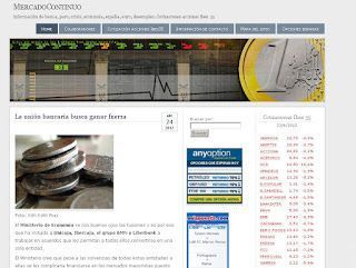 Mención en blog Mercado Continuo