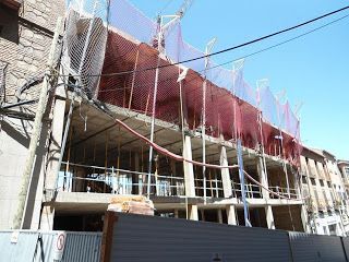 Construccion de viviendas en curso