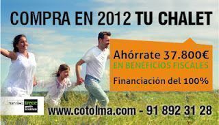 Ahorro en chalet en 2012