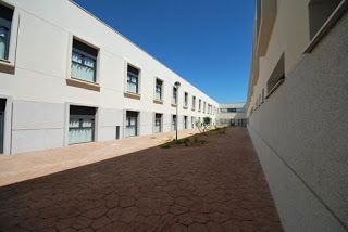 Patio de la residencia