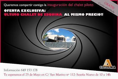 Oferta de último chalet