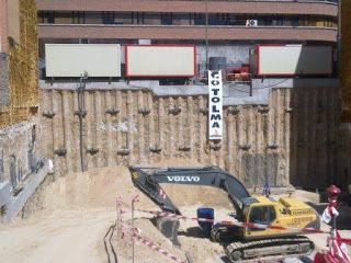 Cimentación de las viviendas en Madrid Estado de la cimentación de la obra en curso de Cotolma