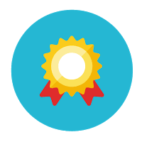 Icono de calidad en la construcción