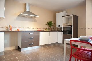 Decorar una cocina con colores suaves