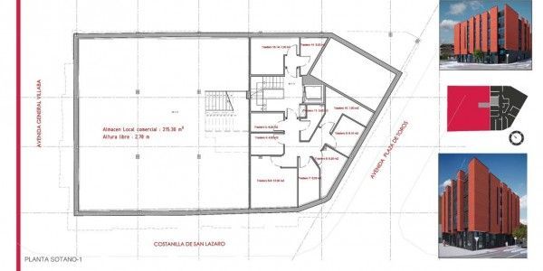 plano local comercial avenida europa toledo