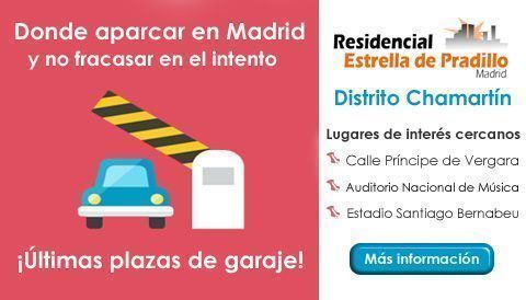 donde aparcar el coche en madrid