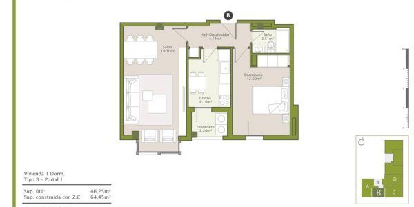 Vivienda 1B