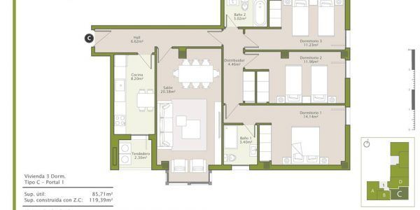 Vivienda 1C