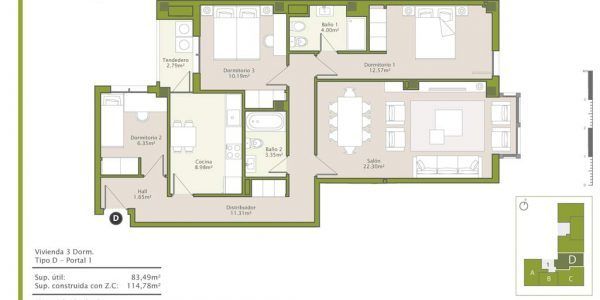 Vivienda 1D
