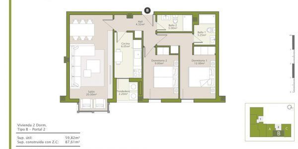 Piso 2ºB