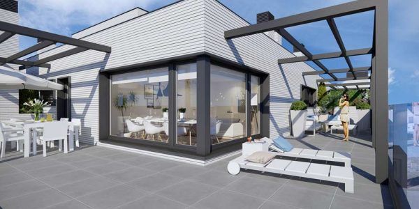 Ático con terraza