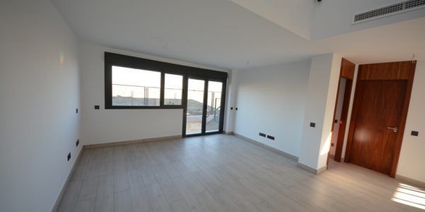 Interior de vivienda construida
